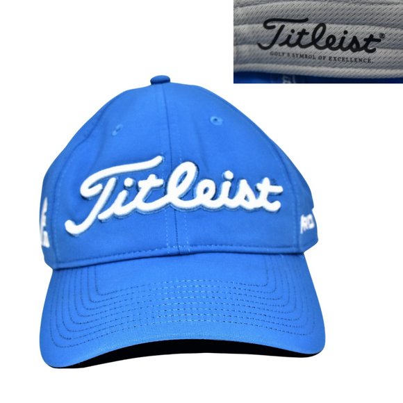 Titleist FJ Pro V1 Blue Adjustable Performance Hat